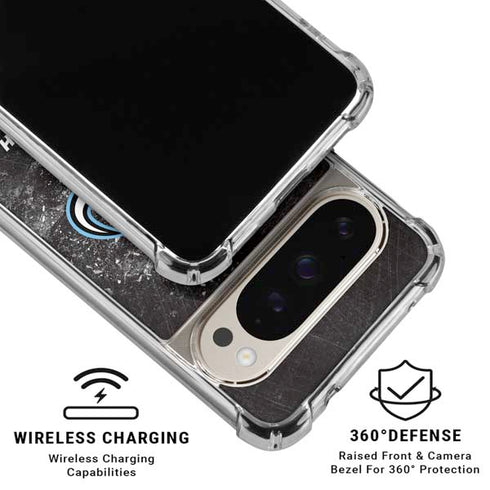 NHL Utah Mammoth Ice Frost Google Pixel 9/9 Pro Clear Case